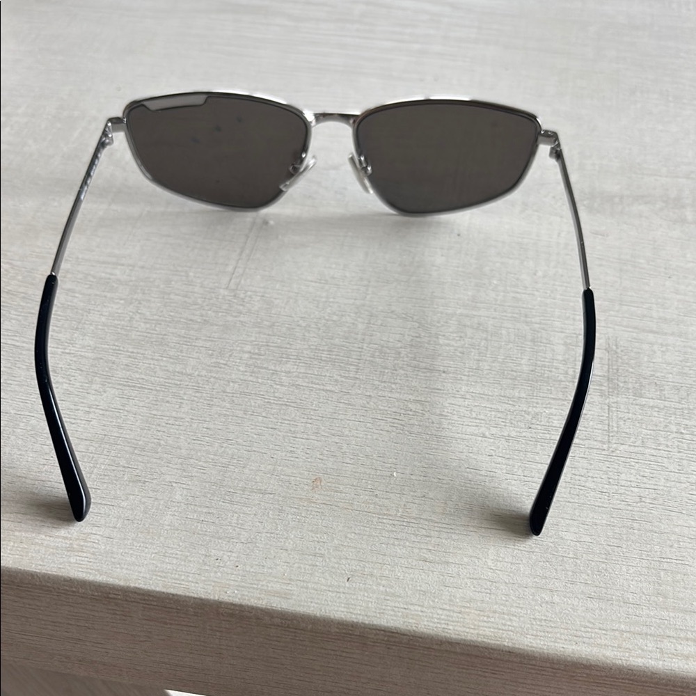 Men’s XL Balenciaga™ BB0277S 003 60 - Gunmetal/Blueflash sunglasses - Picture 4 of 10